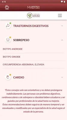 MyApotecaNatura android App screenshot 5